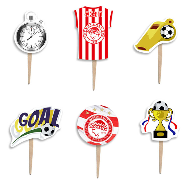 Οδοντογλυφίδες Ολυμπιακός (6 τεμ)