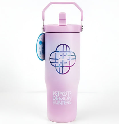 Παγούρι Θερμός με καλαμάκι - K-Pop Demon Hunter 850ml