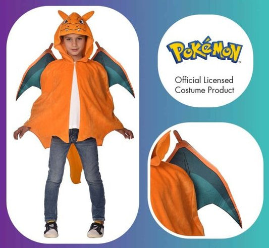 Στολή - Κάπα Charizard  Pokemon / 3 - 7 Ετών