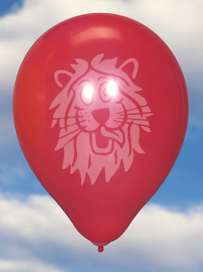 Μπαλόνια λάτεξ Pastel 24 Κόκκινο /3 τεμ