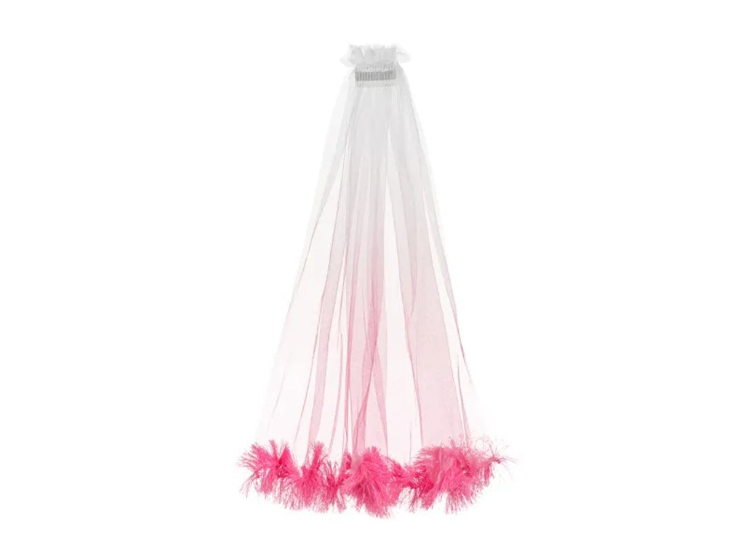 Πέπλο Bride to Be με κρόσια