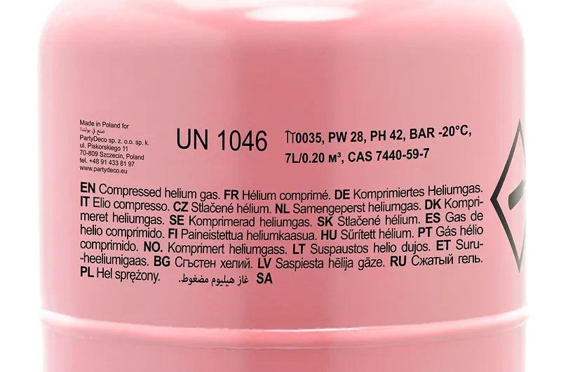 Φιάλη Ήλιον - Για 30 Μπαλόνια