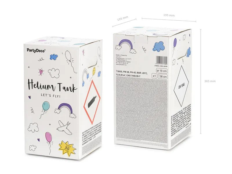 Φιάλη Ήλιον - Για 30 Μπαλόνια