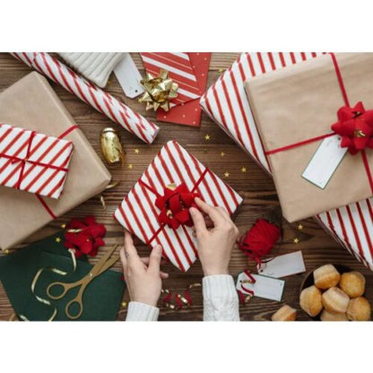 Φιόγκοι Συσκευασίας - Κόκκινο βελούδο (3 τεμ)