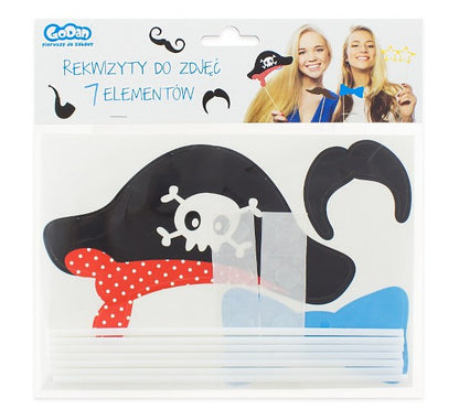 Photo booth Props Πειρατές (7 τεμ)