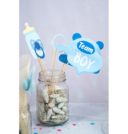 Στικάκια Photobooth Gender Reveal (12 τεμ)