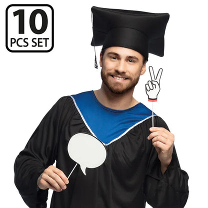 Photobooth Props - Αποφοίτησης (10 τεμ)