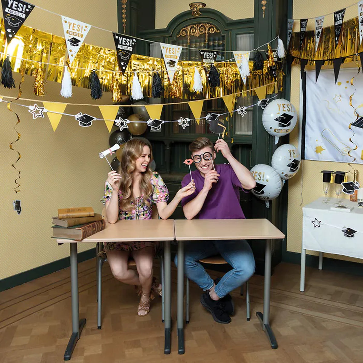 Photobooth Props - Αποφοίτησης (10 τεμ)
