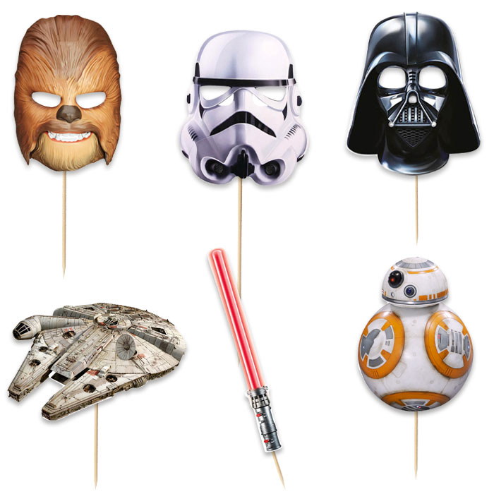 Photobooth Props - Το δικό σας σχέδιο (6 τεμ)