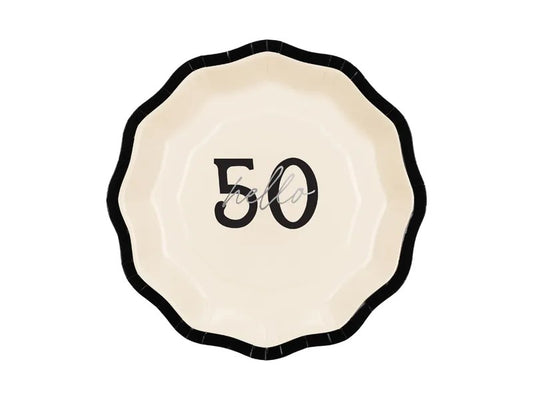 Πιάτα "Hello 50" (6 τεμ)