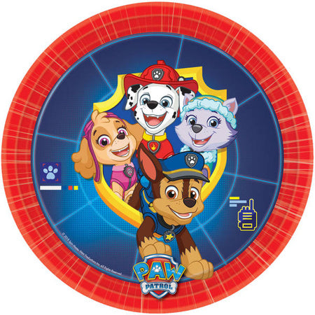 Πιάτα γλυκού Paw Patrol (8 τεμ)