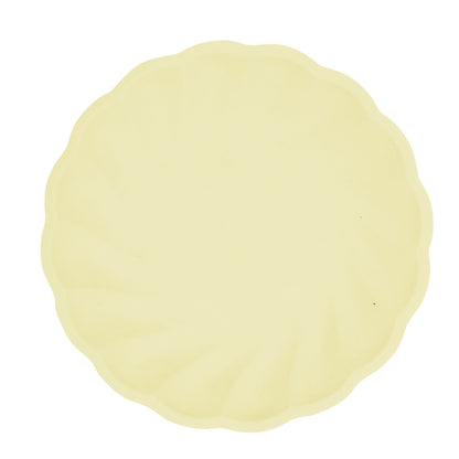 Πιάτα γλυκού Vert Décor κίτρινα (6 τεμ)