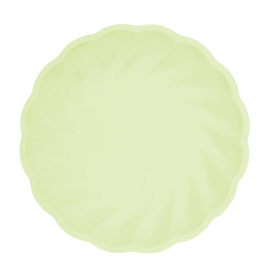 Πιάτα γλυκού Vert Décor πράσινα (6 τεμ)