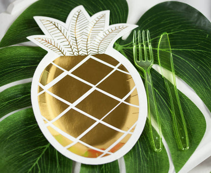 Πιάτα πάρτυ Ανανάς (6 τεμ)