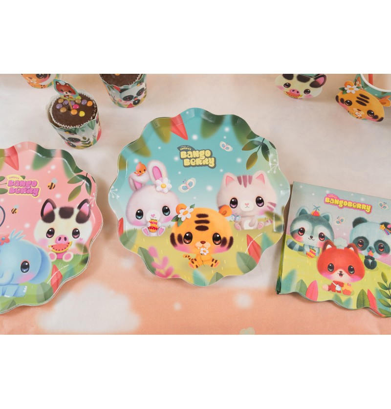 Πιάτα Πάρτυ Bangoberry (8 τεμ)
