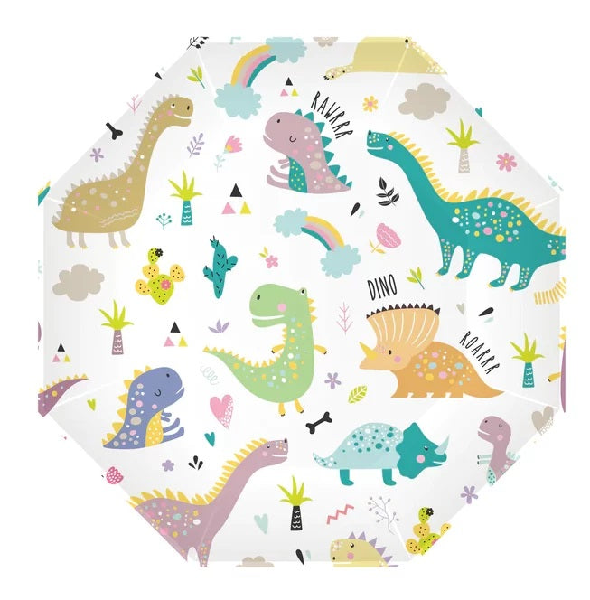 Πιάτα πάρτυ Δεινοσαυράκια (6 τεμ)