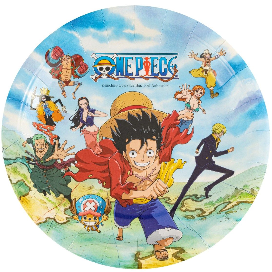 Πιάτα πάρτυ One Piece (8 τεμ)