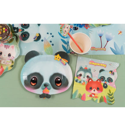 Πιάτα Πάρτυ Πάντα - Bangoberry (8 τεμ)