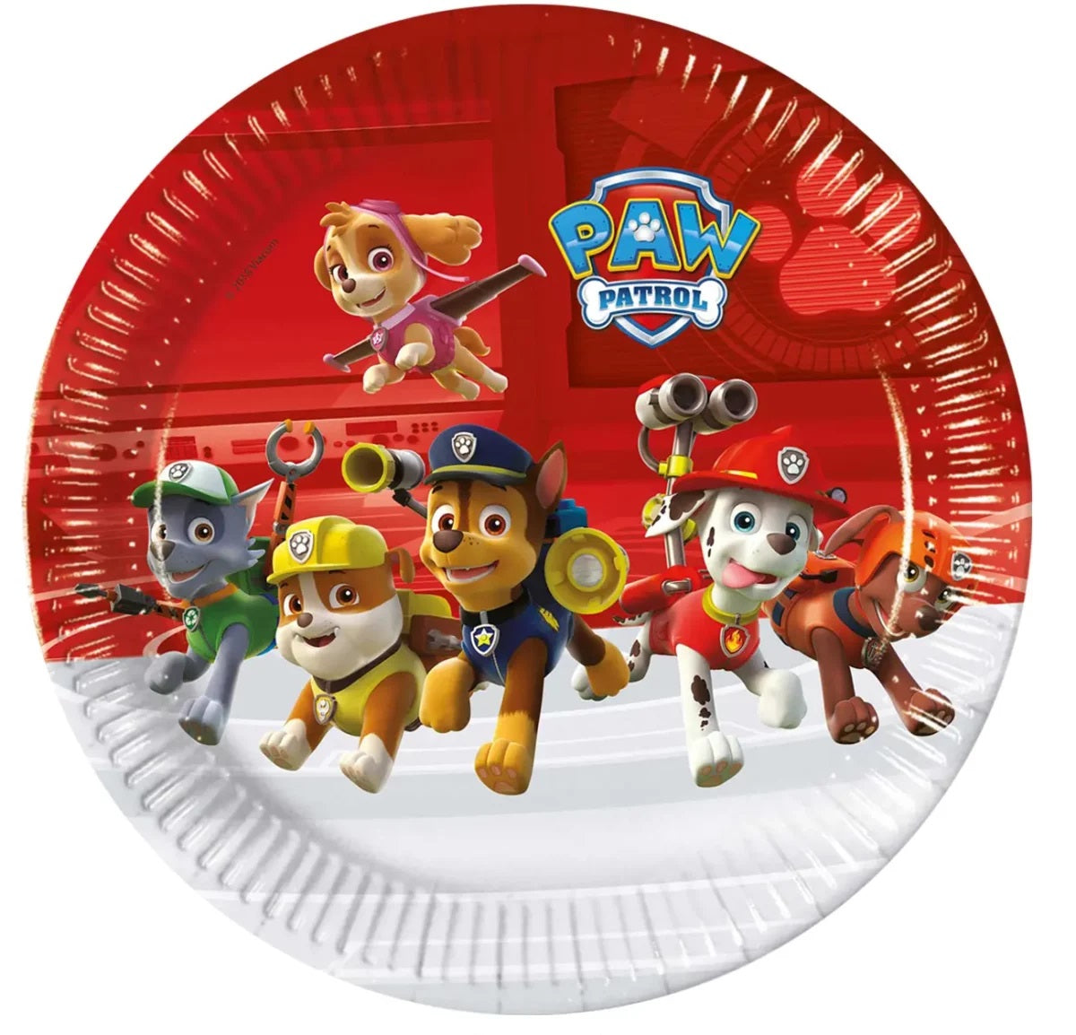 Πιάτα πάρτυ Paw Patrol - Ready for Action (8 τεμ)