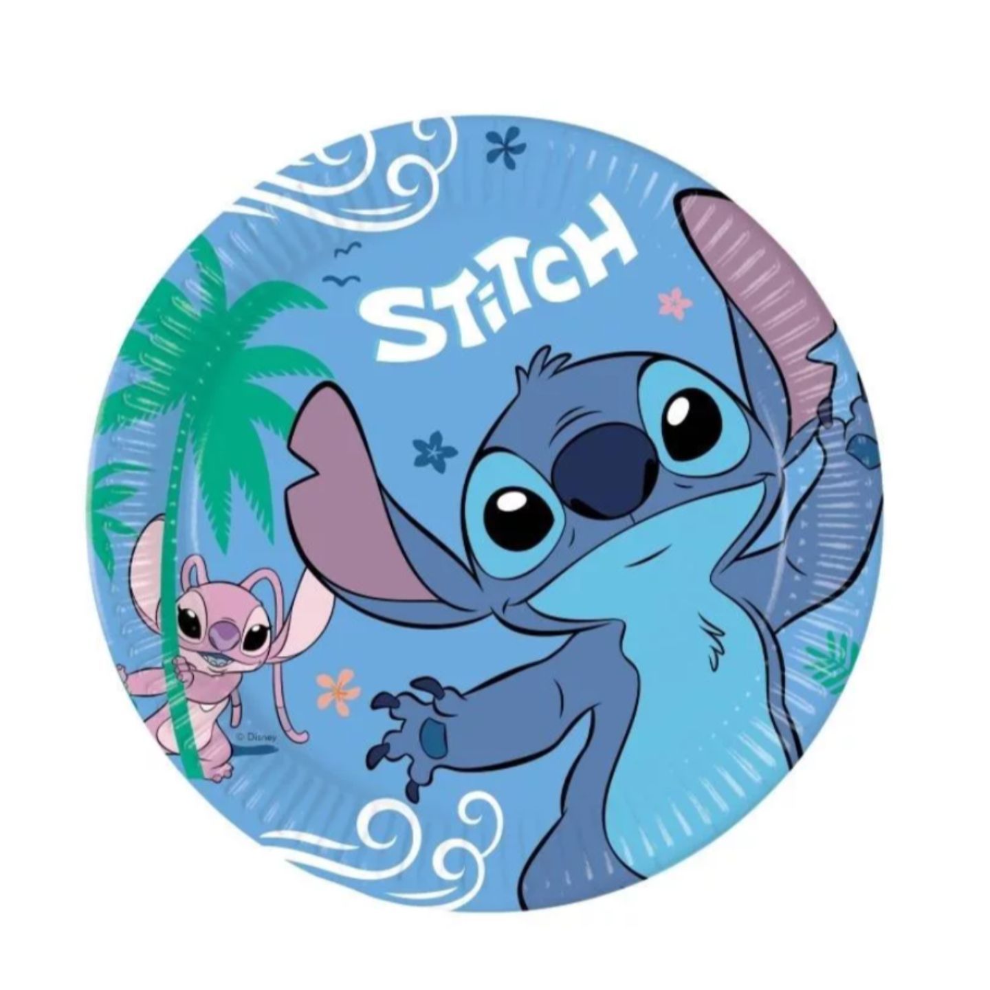 Πιάτα φαγητού Stitch & Angel (8 τεμ)