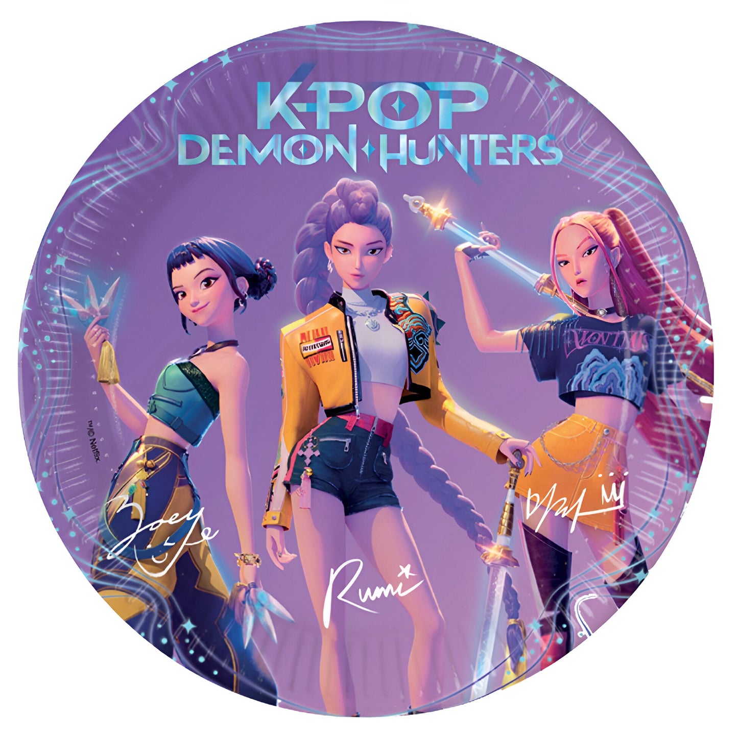 Πιάτα φαγητού - K-Pop Demon Hunters (8 τεμ)