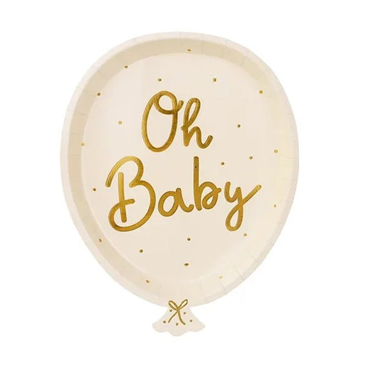 Πιάτα φαγητού Oh Baby (6 τεμ)