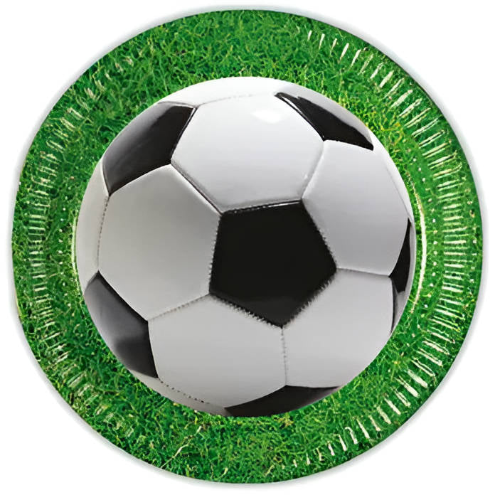 Πιάτα φαγητού Ποδόσφαιρο (8 τεμ)