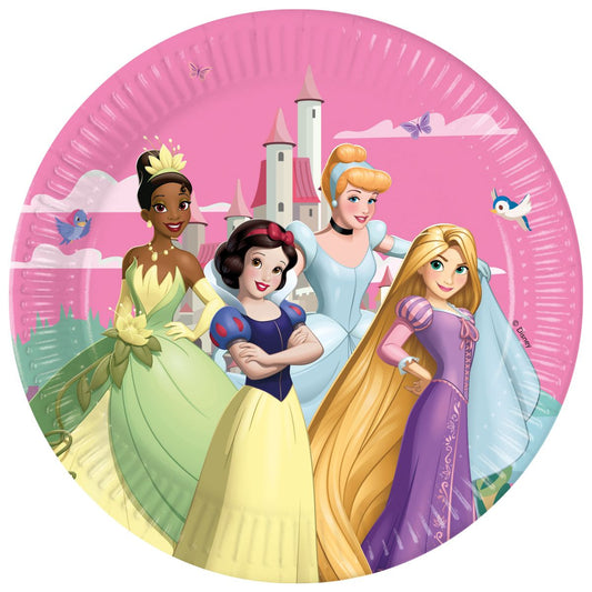 Πιάτα φαγητού Πριγκίπισσες Disney (8 τεμ)