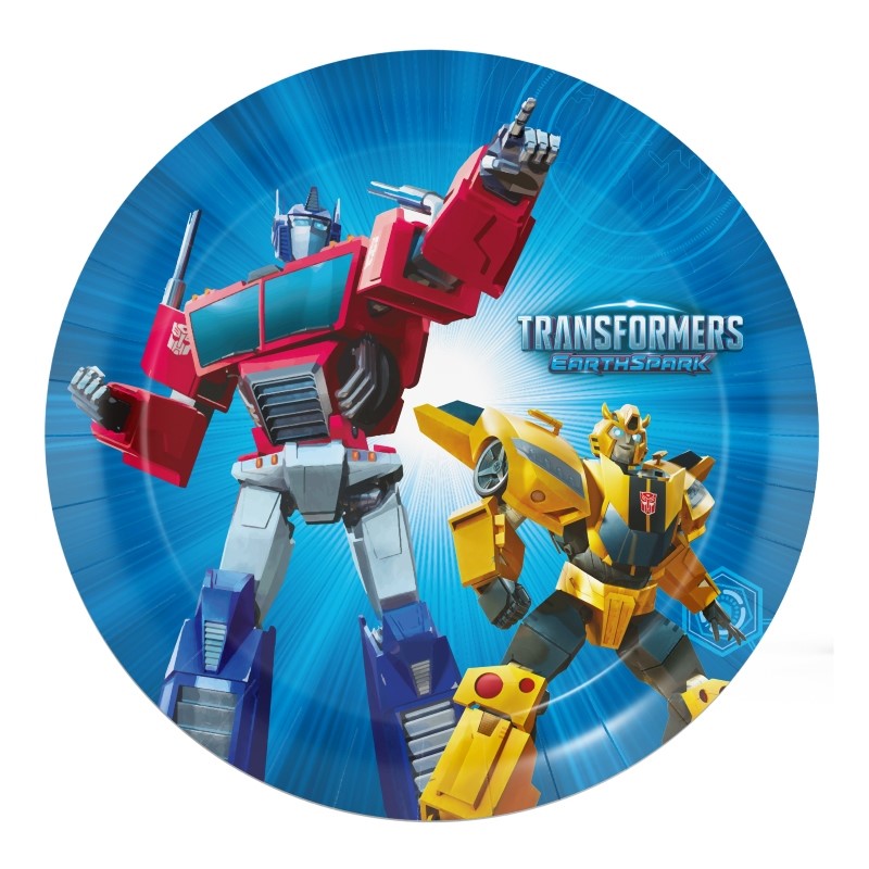 Πιάτα πάρτυ - Transformers (8 τεμ)