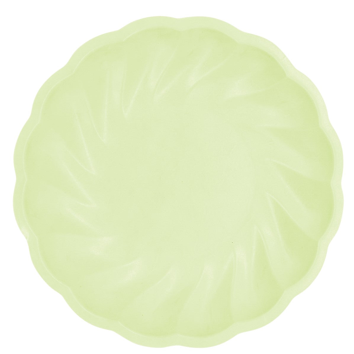 Πιάτα φαγητού Vert Décor πράσινα (6 τεμ)
