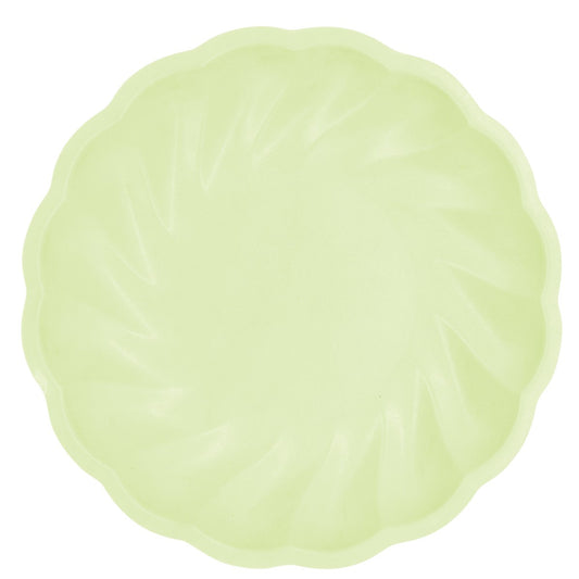 Πιάτα φαγητού Vert Décor πράσινα (6 τεμ)