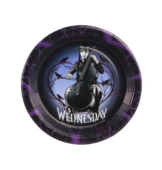 Πιάτα Wednesday Addams-Γλυκού (8 τεμ)