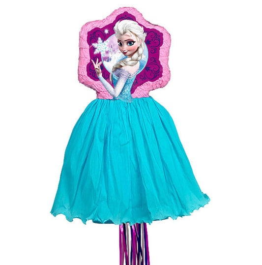 Πινιάτα με κορδέλες Έλσα Frozen