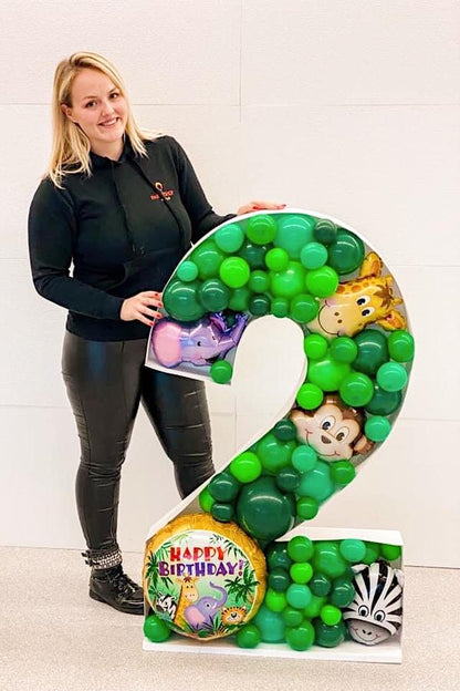 Πλαίσιο μπαλονιών Αριθμός 2