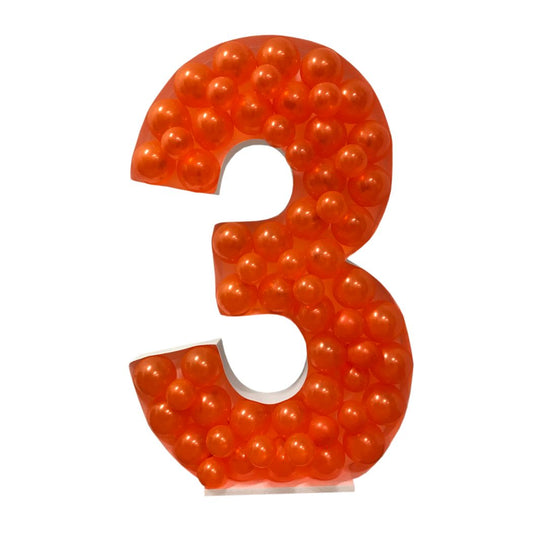 Πλαίσιο μπαλονιών Αριθμός 3