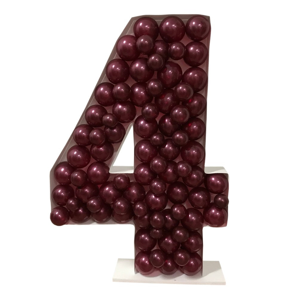 Πλαίσιο μπαλονιών Αριθμός 4