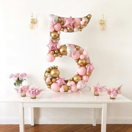 Πλαίσιο μπαλονιών Αριθμός 5