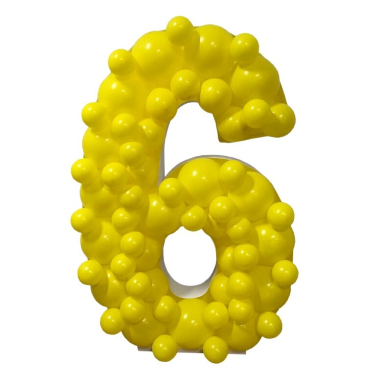 Πλαίσιο μπαλονιών Αριθμός 6