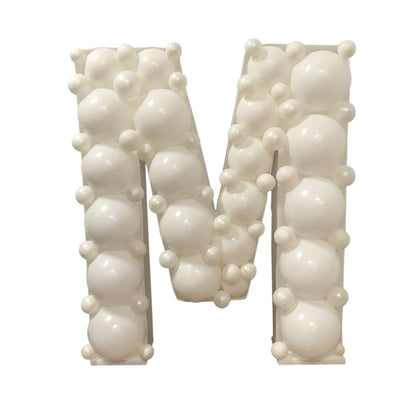 Πλαίσιο μπαλονιών Γράμμα M
