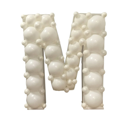 Πλαίσιο μπαλονιών Γράμμα M