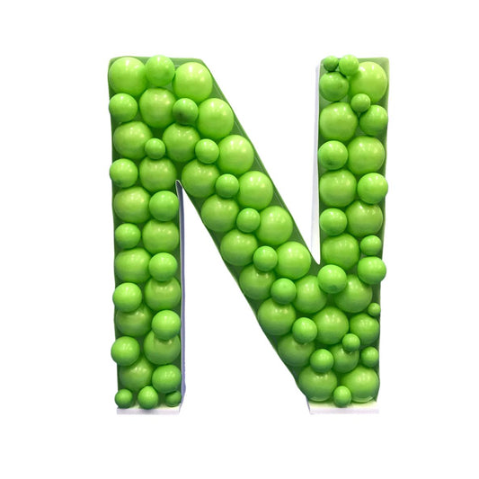 Πλαίσιο μπαλονιών Γράμμα N