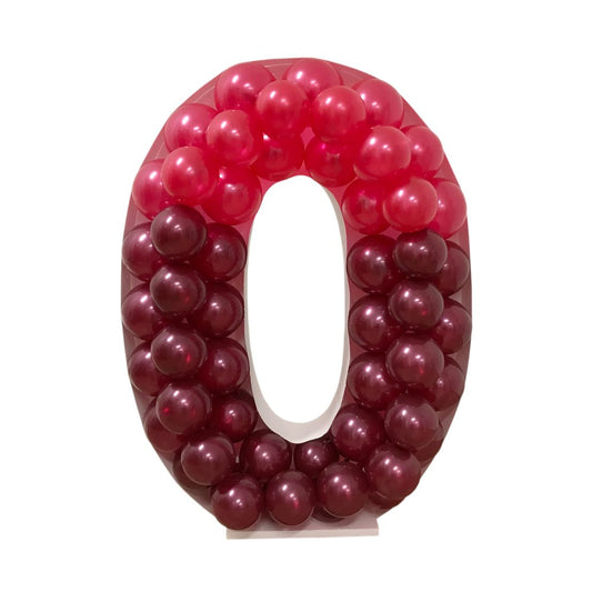 Πλαίσιο μπαλονιών Γράμμα O