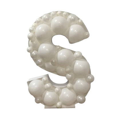 Πλαίσιο μπαλονιών Γράμμα S