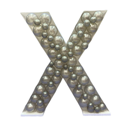 Πλαίσιο μπαλονιών Γράμμα X