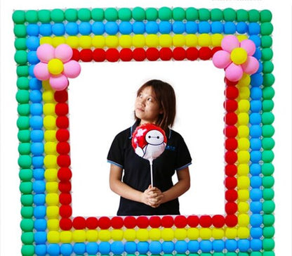 Πλέγμα για κατασκευή τοίχου από μπαλόνια