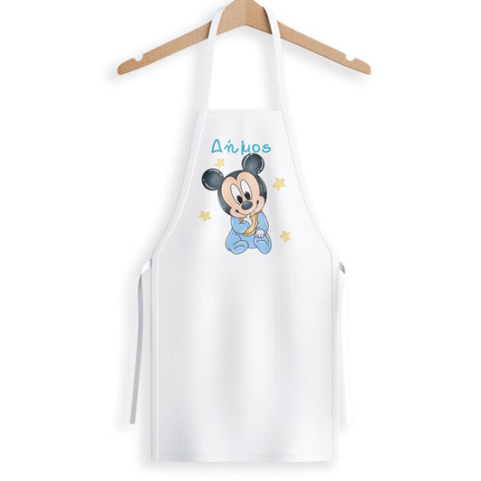 Ποδιά Baby Mickey με όνομα