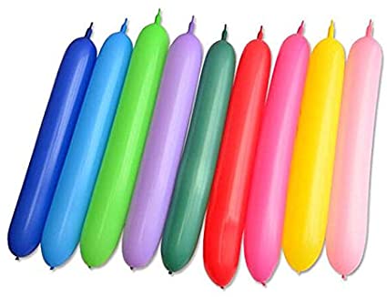 Πολύχρωμα Μπαλόνια κατασκευής 660Q (100 τεμ)