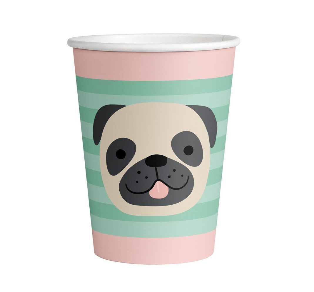 Ποτηράκια πάρτυ Hello Pets (8 τεμ)