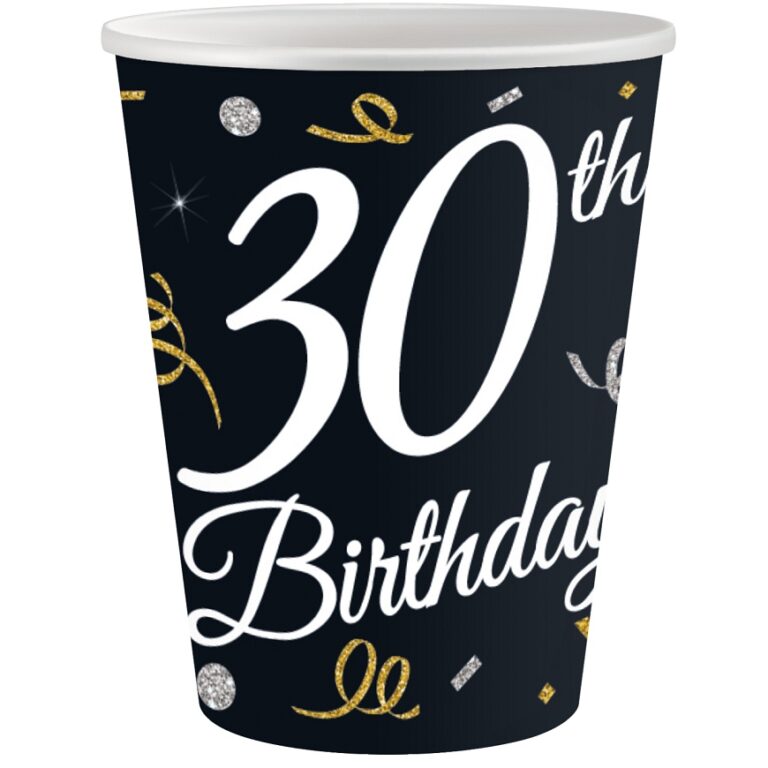 Ποτήρια 30th Birthday (6 τεμ)