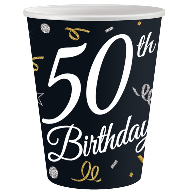 Ποτήρια 50th Birthday (6 τεμ)